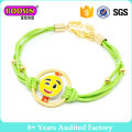 Bracelet en gros Emoji corde pour les filles